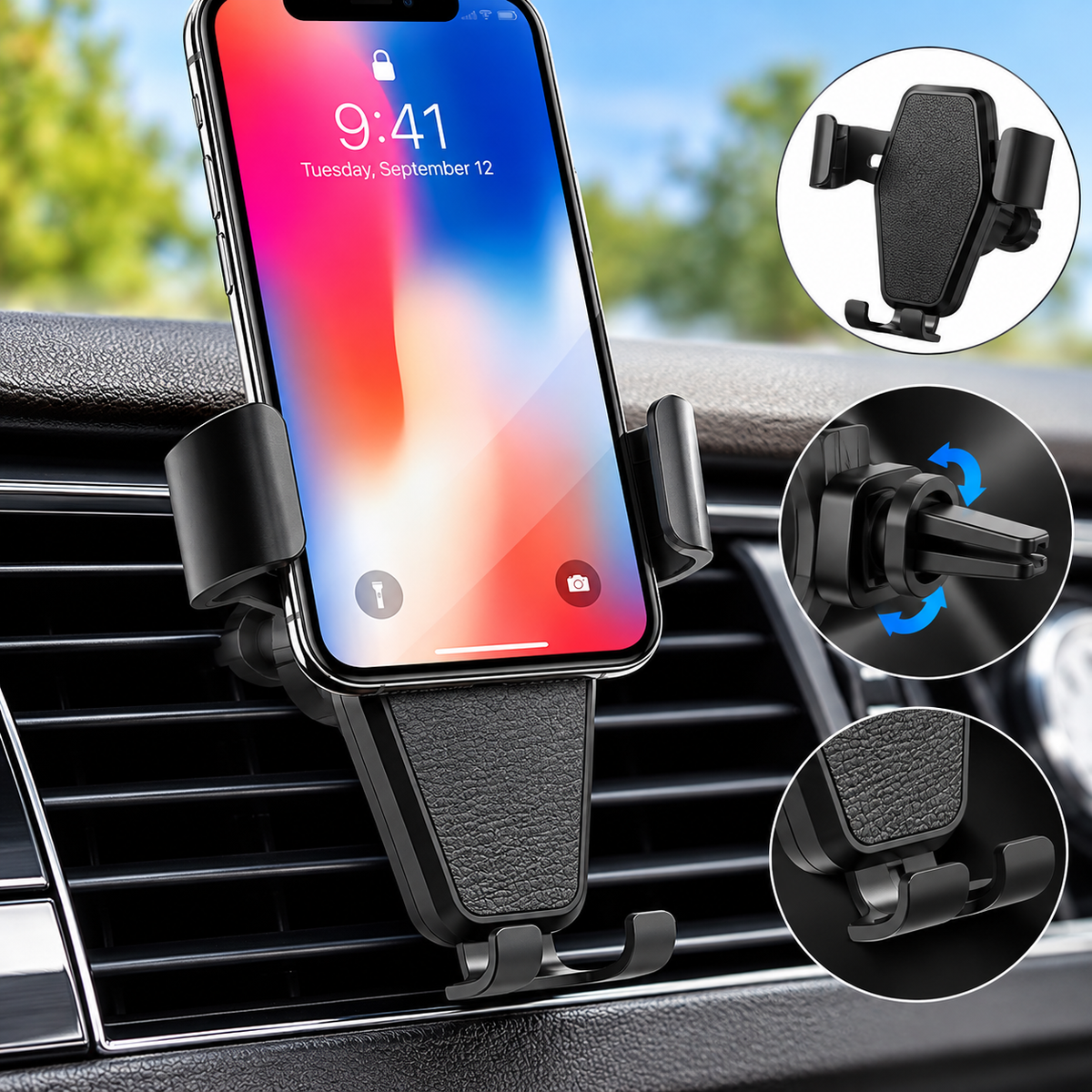 Universal Auto-Handyhalterung für Lüftungsschlitze